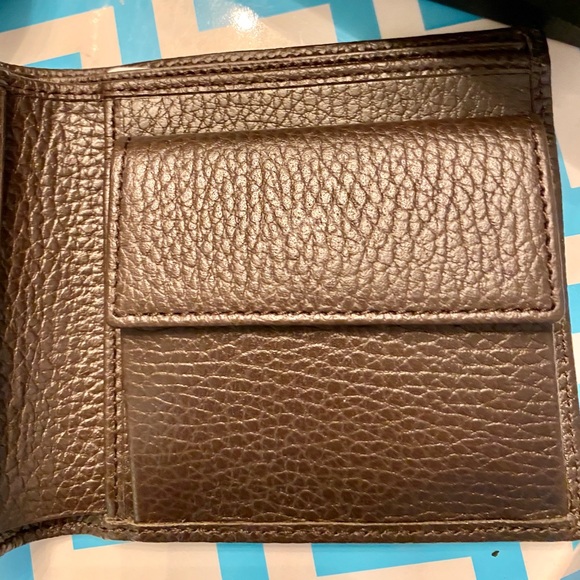 Brand New Gucci Canvas Leather Guccissima Wallet - Picture 3 of 13